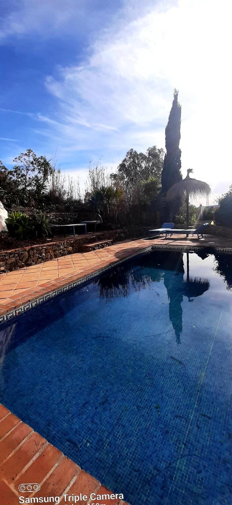 Attico Los Montes With Private Pool Vinuela Exterior photo